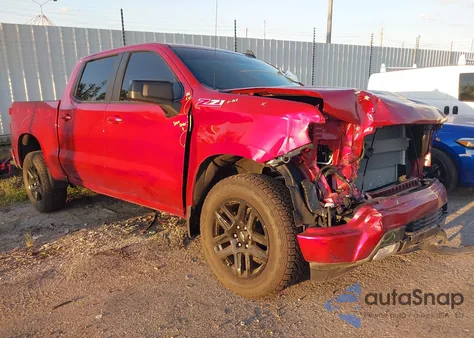 2025 Chevrolet Silverado 1500 4Wd Short Bed Rst из США, поврежденный, VIN 1GCUKEED4SZ219840